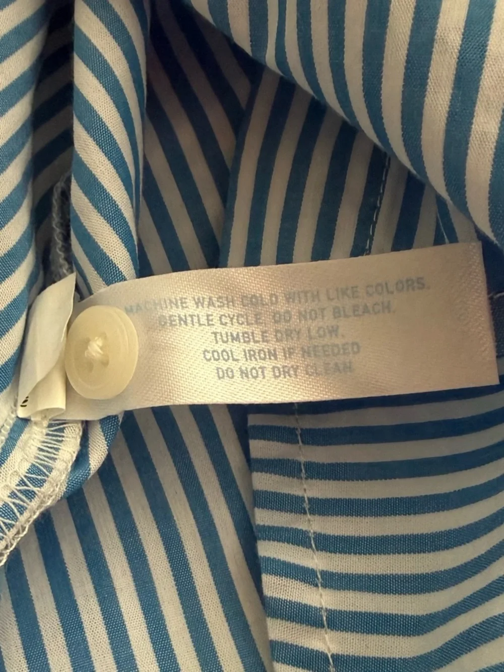 Southern Tide Cam Stripe Poplin Shirt Dress Graduation Professional - Picture 8 of 8